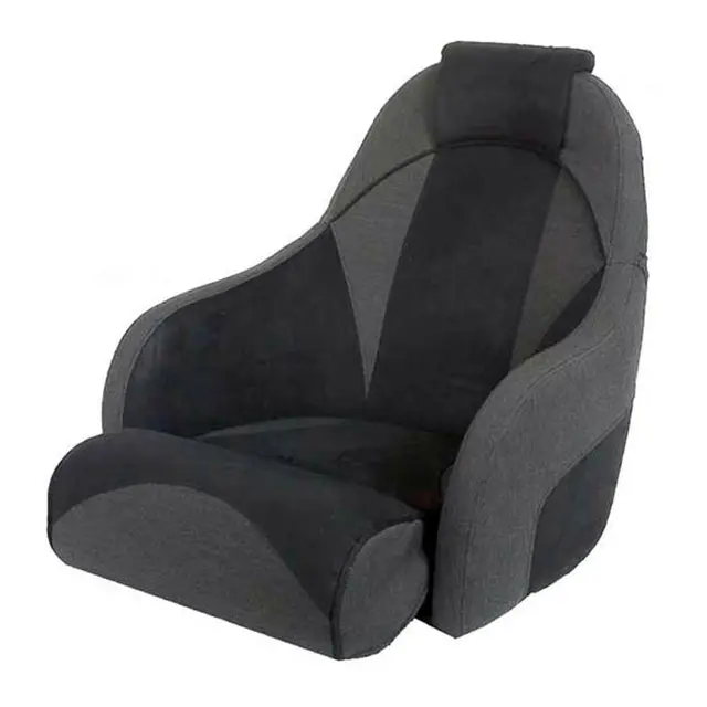MARINVENT Båtstol MI-SDL51 grå/mørk grå - Marilux acryl - flip-up 