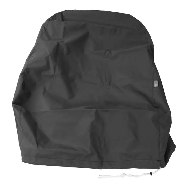 MARINVENT Stolovertrekk PolyMar sort - singel - 80x65x50 cm 