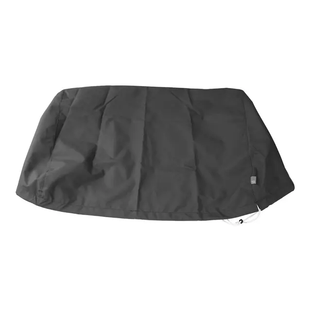 MARINVENT Stolovertrekk PolyMar sort -  dobbel - 80x95x50 cm 