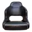 MARINVENT B&#229;tstol H52 flip-up Sort/karbon - Flip-up - Marine vinyl