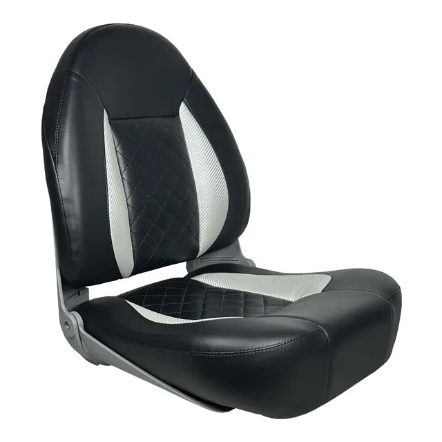 MARINVENT Båtstol MI-CP48 Comfort Klappstol - Sort / lys grå 