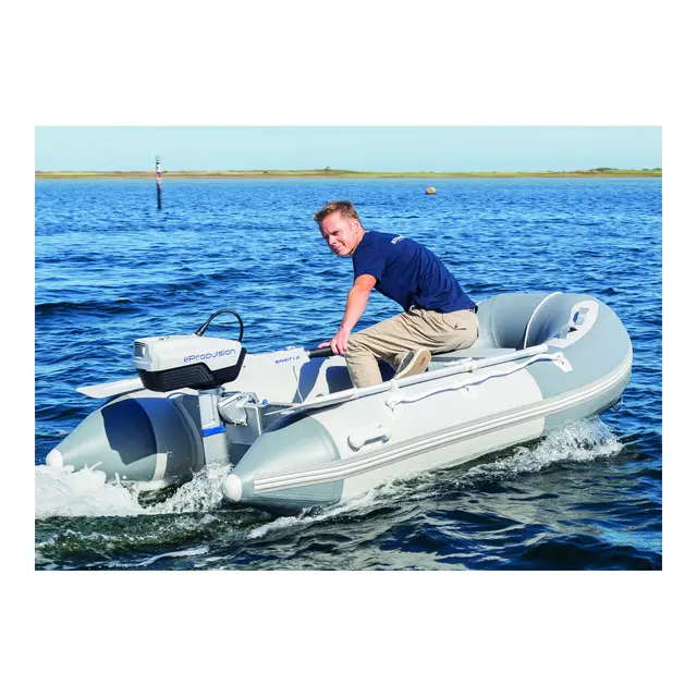 Elektrisk båtmotor Spirit 1.0 Plus 3HK - Lang Stamme - Lithium batteri 