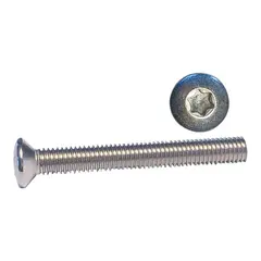 Maskinskruer m/linsehode Syrefast A4 - DIN966-4/ISO14584 - Torx