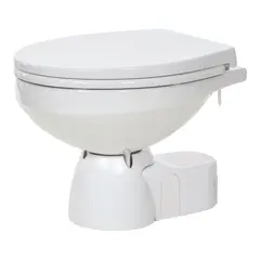 JABSCO Quiet Flush E2 12V toalett Stilleg&#229;ende - touchpanel - soft close