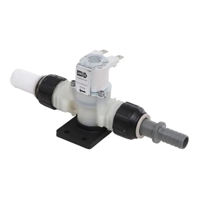 JABSCO Solenoidventil 12V til toalett 37038-1012, 12V 