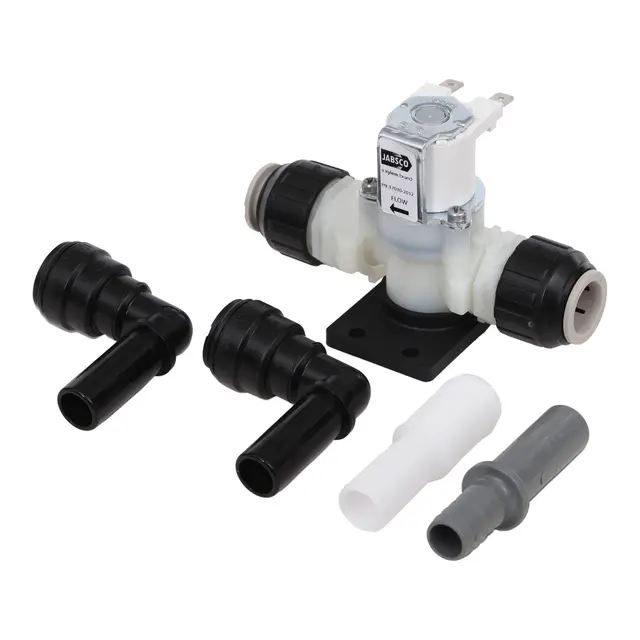 JABSCO Solenoidventil 12V til toalett 37038-1012, 12V 