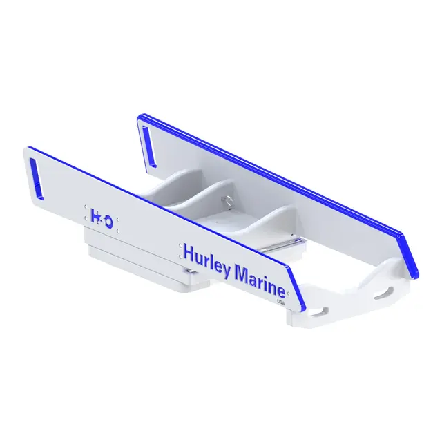 HURLEY H30 daviter med vinsj - Hvit Krybbe til bladeplatform og brygge 