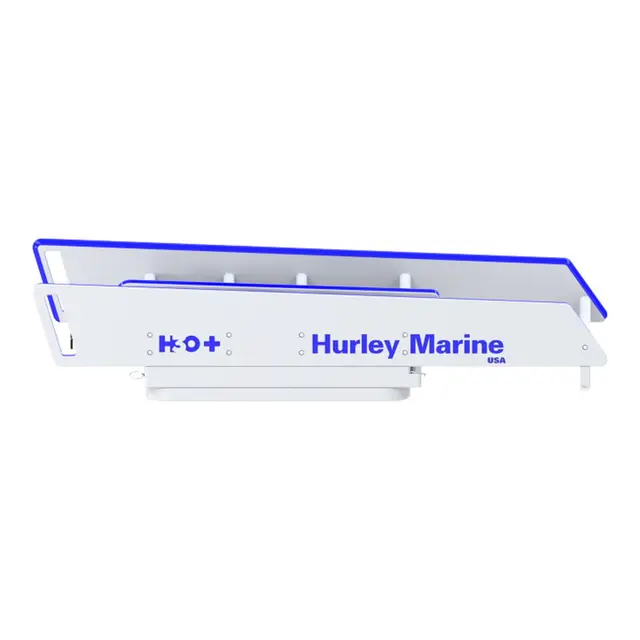 HURLEY H3O+ daviter med elektrisk vinsj Krybbe til badeplatform og brygge. 