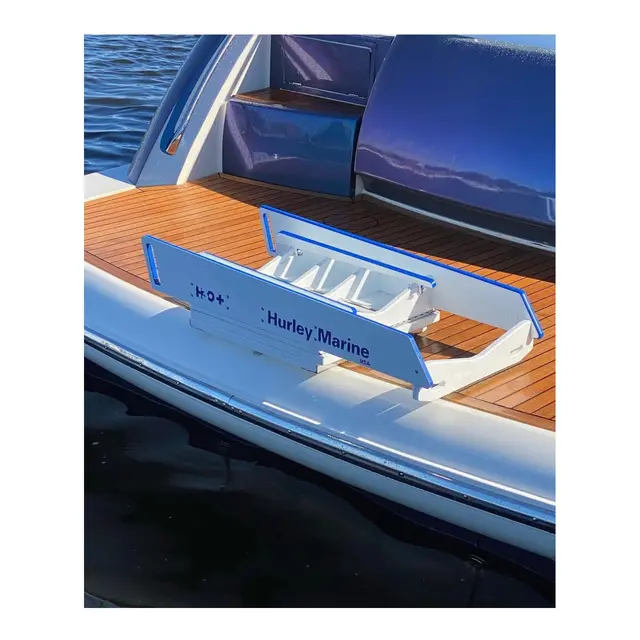 HURLEY H3O+ daviter med manuell vinsj Krybbe til badeplatform og brygge. 