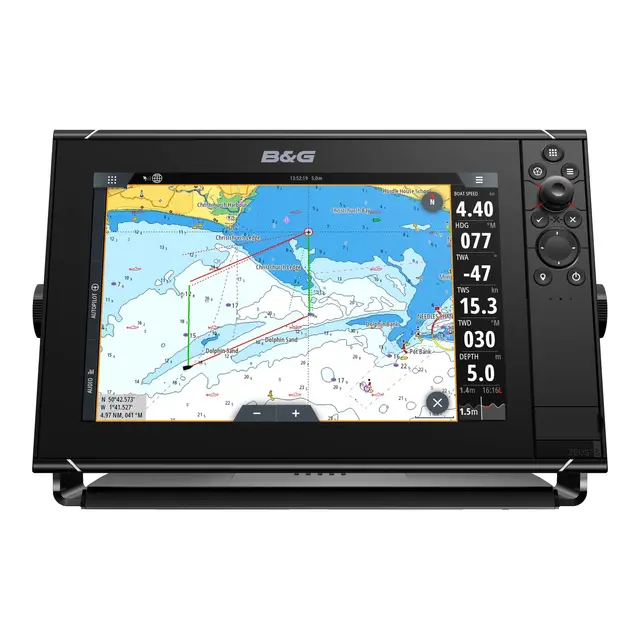 B&G Zeus 3S 9 kartplotter 9" kartplotter m/verdenskart 