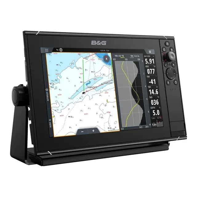 B&G Zeus 3S 9 kartplotter 9" kartplotter m/verdenskart 