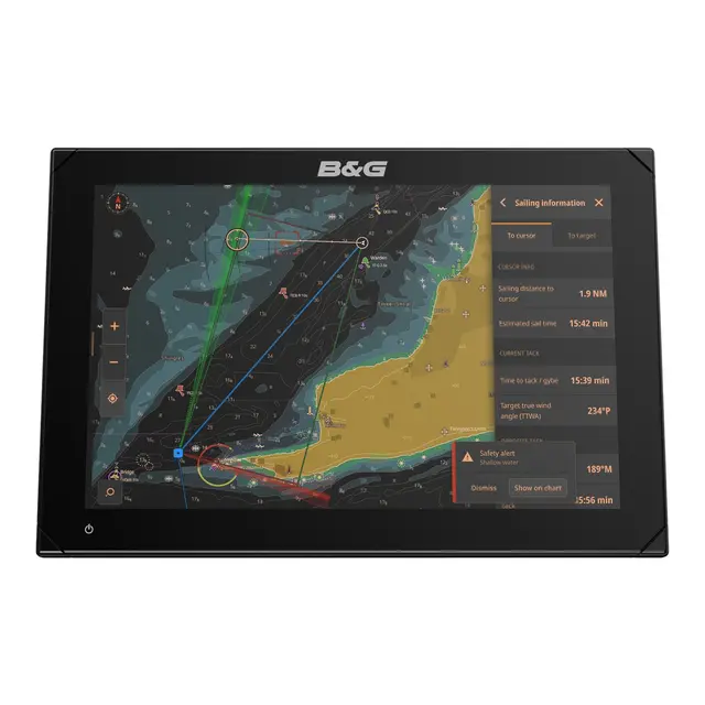 B&G Zeus S 9" kartplotter med multifunksjonsskjerm 