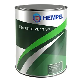 HEMPEL Favorite Varnish Blank polyuretan klarlakk med UV filter