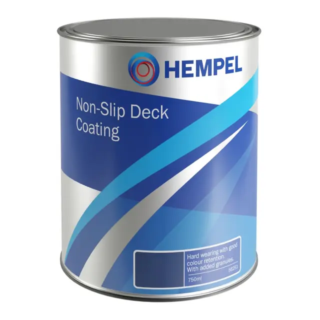 HEMPEL Non-Slip Deck Coating 0,75 l Hvit (10000) - Dekksmaling 
