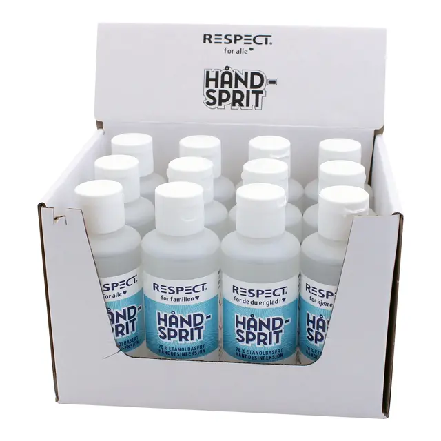 RESPECT Håndsprit - Desinfeksjon 100ml 