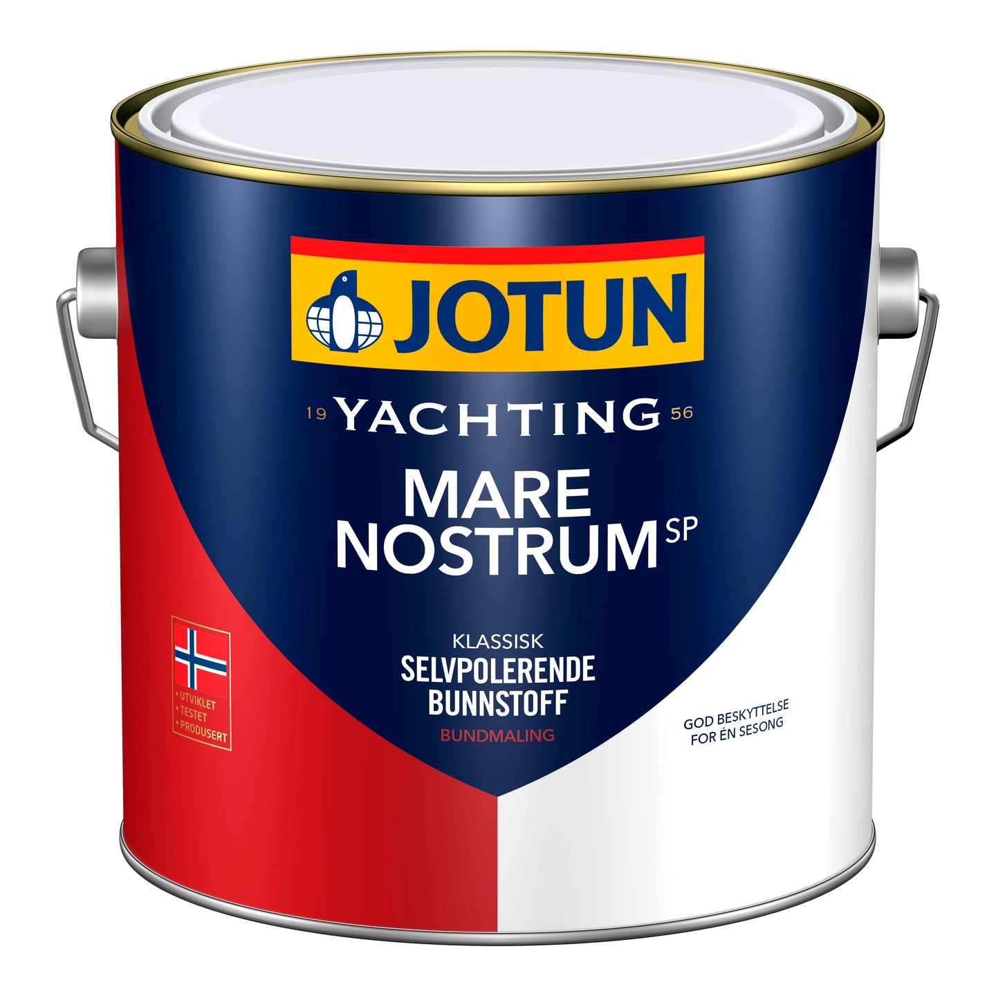 JOTUN Mare Nostrum 2.5L sort - klassisk selvpolerende bunnstoff