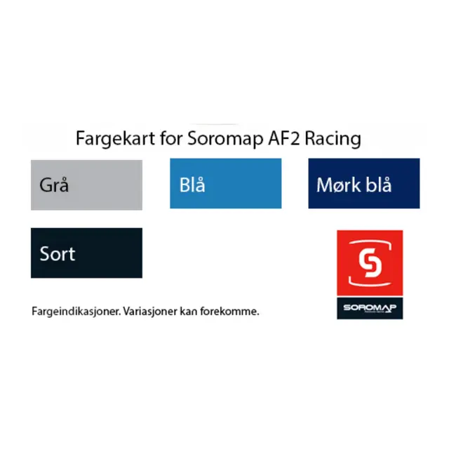 SOROMAP AF2 Racing, Gråhvit - 2,5L Superglatt selvpolerende bunnstoff mPFTE 