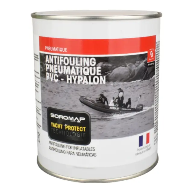SOROMAP Bunnstoff, sort - 0,75L for PVC- og Gummibåter 