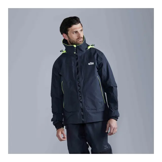 GILL OS3 Coastal seiljakke herre Graphite (sort) S 