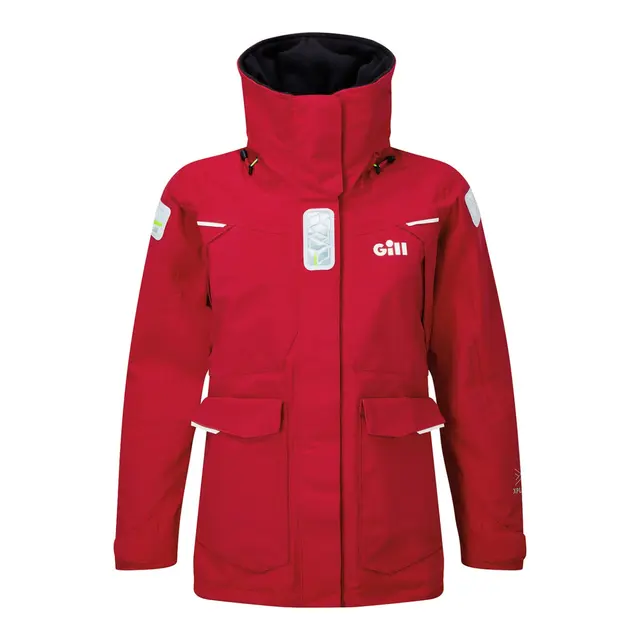 GILL OS2 Offshore Seiljakke - Dame Str. 36 - Rød 