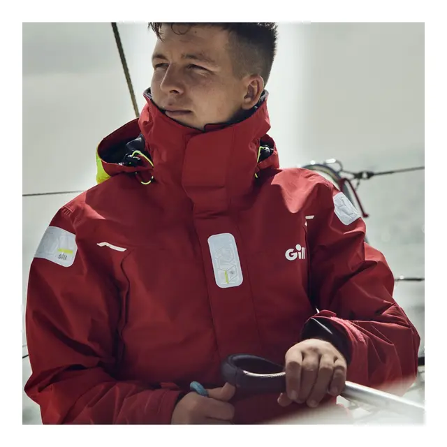 GILL OS2 Offshore Seiljakke - Herre Str. XL - Rød 
