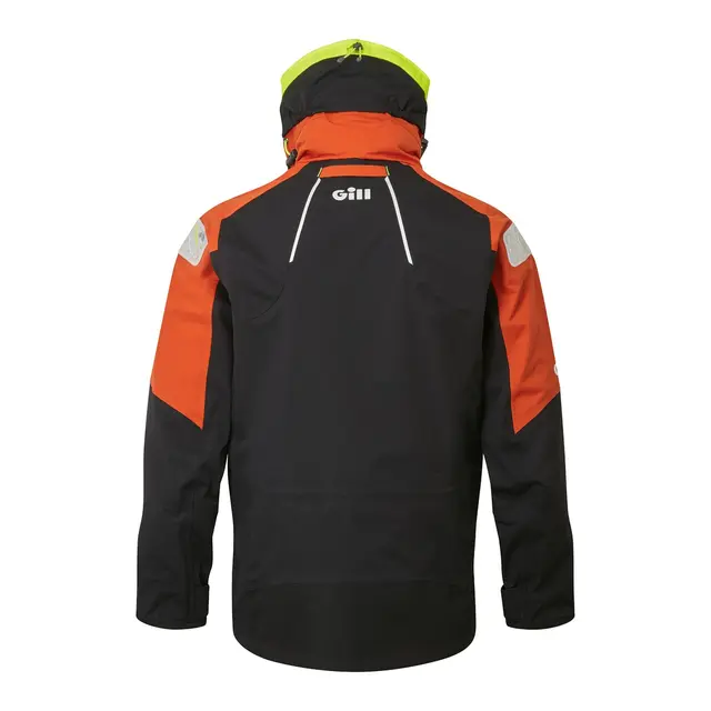 GILL OS1 Ocean Seiljakke - Str. S Graphite / Orange 