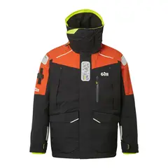 GILL OS1 Ocean Seiljakke Graphite / Orange