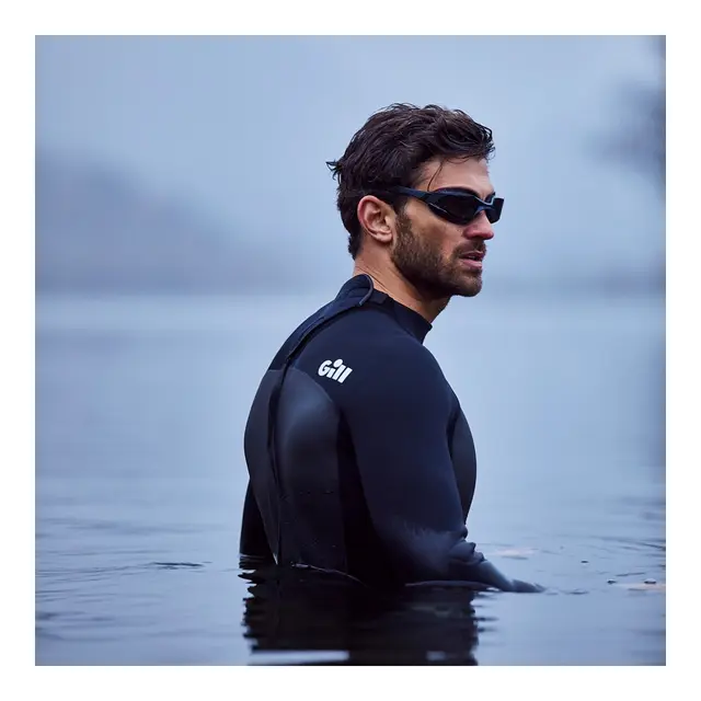GILL Men's Pursuit Wetsuit 4/3 mm BackZip - Fleksibel våtdrakt 