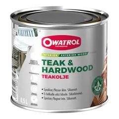 OWATROL Teakolje matt - 0,5L Silkematt finish