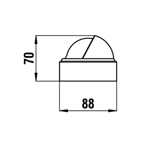 RIVIERA Stella BS1 kompass - sort Ø65mm rose 