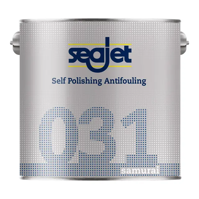 SEAJET 031 Samurai, Sort - 2,5L Selvpolerende bunnstoff for moderat groe 