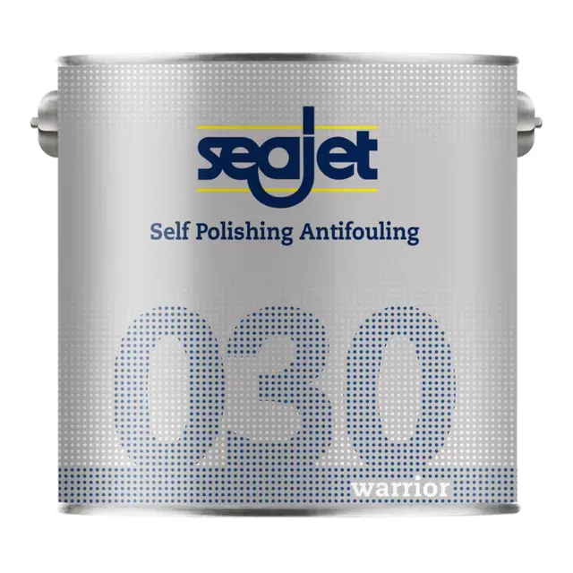 SEAJET 030 Warrior, Oksydrød - 2,5L Kobberbasert, Mykt bunnstoffl 