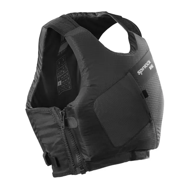 SPINLOCK WING Jolleseilvest sort/graphite, 70 kg ++ (XL) 