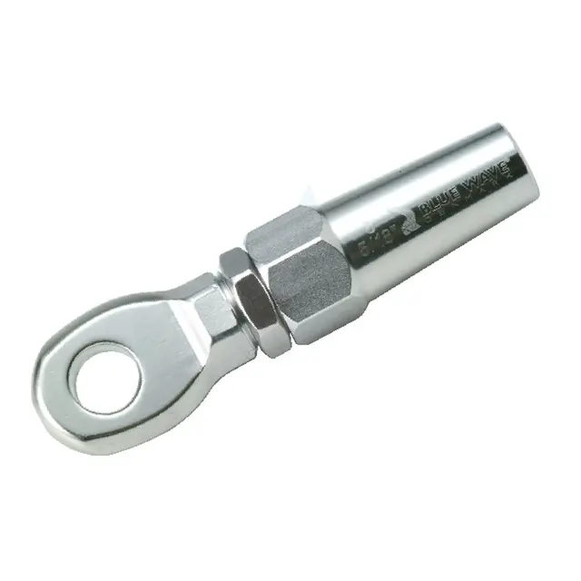 BLUEWAVE Øyeterminal valsefri Ø6mm wire Øye: Ø12,3mm 