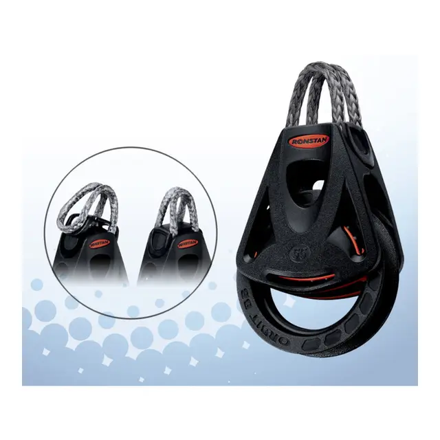 RONSTAN Fotblokk Orbit 55 Fotblokk Ø55mm trinse - 10mm tau - kulelager(BB) 