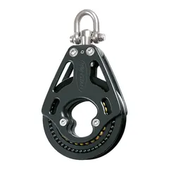 RONSTAN Blokk Orbit 75 enkel hi-load &#216;75mm trinse - 14mm tau - kulelager(BB)