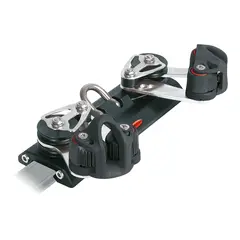 RONSTAN Vogn for serie 22 m/4 blokkskiver og cleats