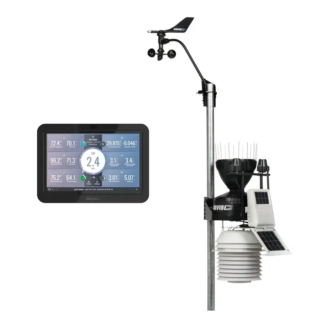 DAVIS Vantage Pro2 Plus værstasjon trådløs -  m/WeatherLink C. - m/ vifte 