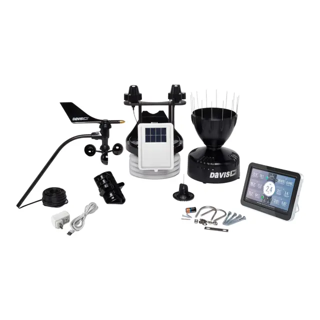 DAVIS Vantage Pro2 Plus værstasjon trådløs -  m/WeatherLink C. - m/ vifte 