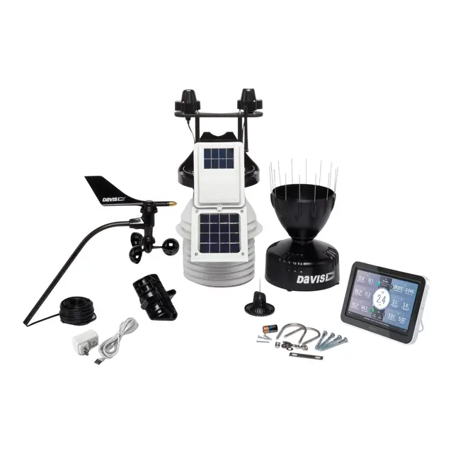 DAVIS Vantage Pro2 Plus værstasjon trådløs -  m/WeatherLink C. - m/ vifte 