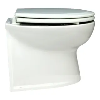 JABSCO Elektrisk toalett rett 12v Deluxe Ergonomisk, elegant og stille