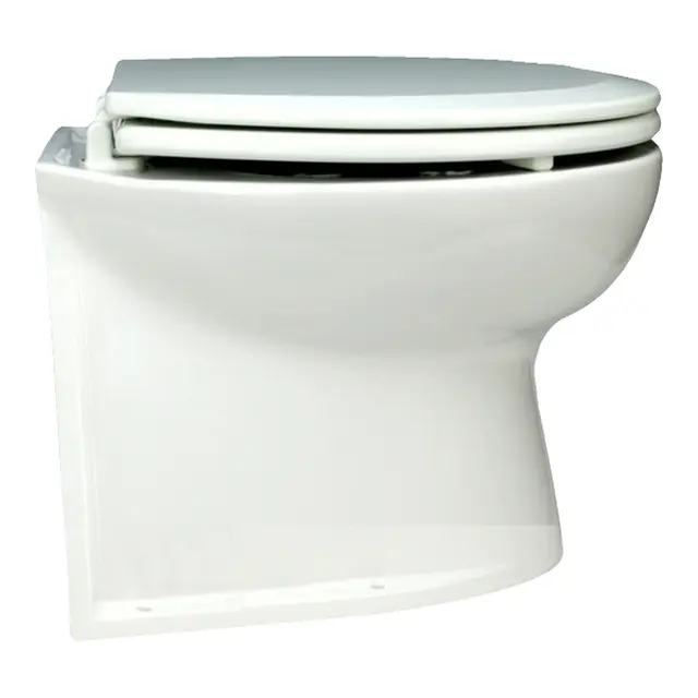 JABSCO Elektrisk toalett rett 12v Deluxe Ergonomisk, elegant og stille 