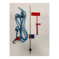 OPTIPARTS Riggpakke, Silver-serie Vindindiaktor, hook in blokk, 2 pinner