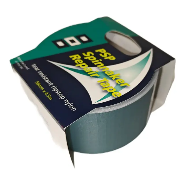 PSP Spinnaker rep tape - Grå 50mm x 4,5m 