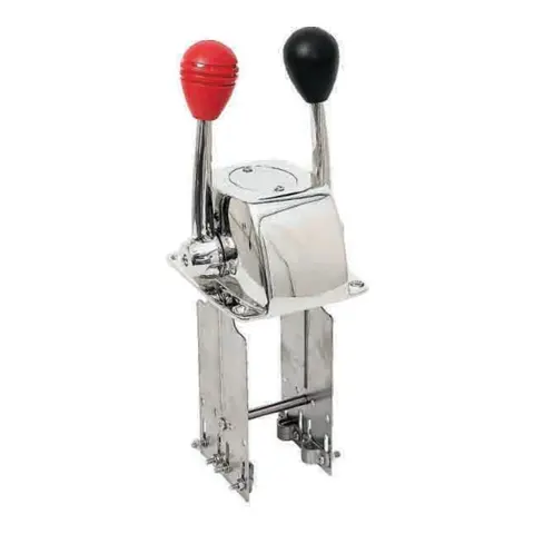 Kontrollboks - Kort Dobbel 316 Gass / Gir - Toppmontert