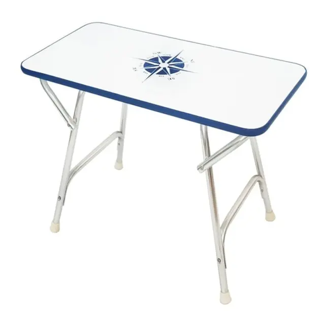 Bord rektangulært - 80 x 40 cm Sammenleggbart dekksbord 