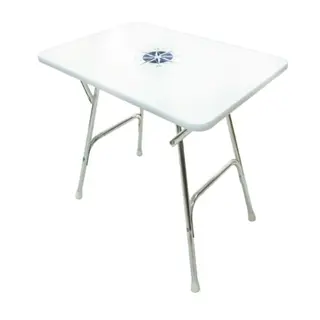 Bord rektangul&#230;r 88 x 60 cm Sammenleggbart dekksbord