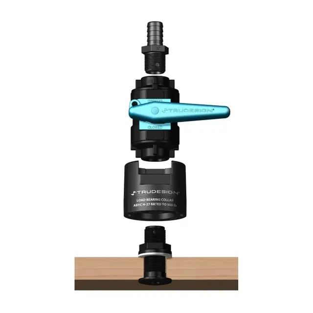 TRUDESIGN Forsterkning kuleventil 1¼-1½ 90857 - Sort 