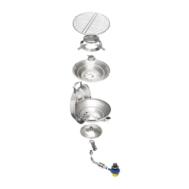 MAGMA Gassgrill - Kettle std. size Ø38cm - m/elektronisk tenning 