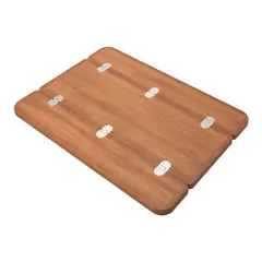 ROCA Bordplate &quot;Miami&quot; Teak Sammenleggbar